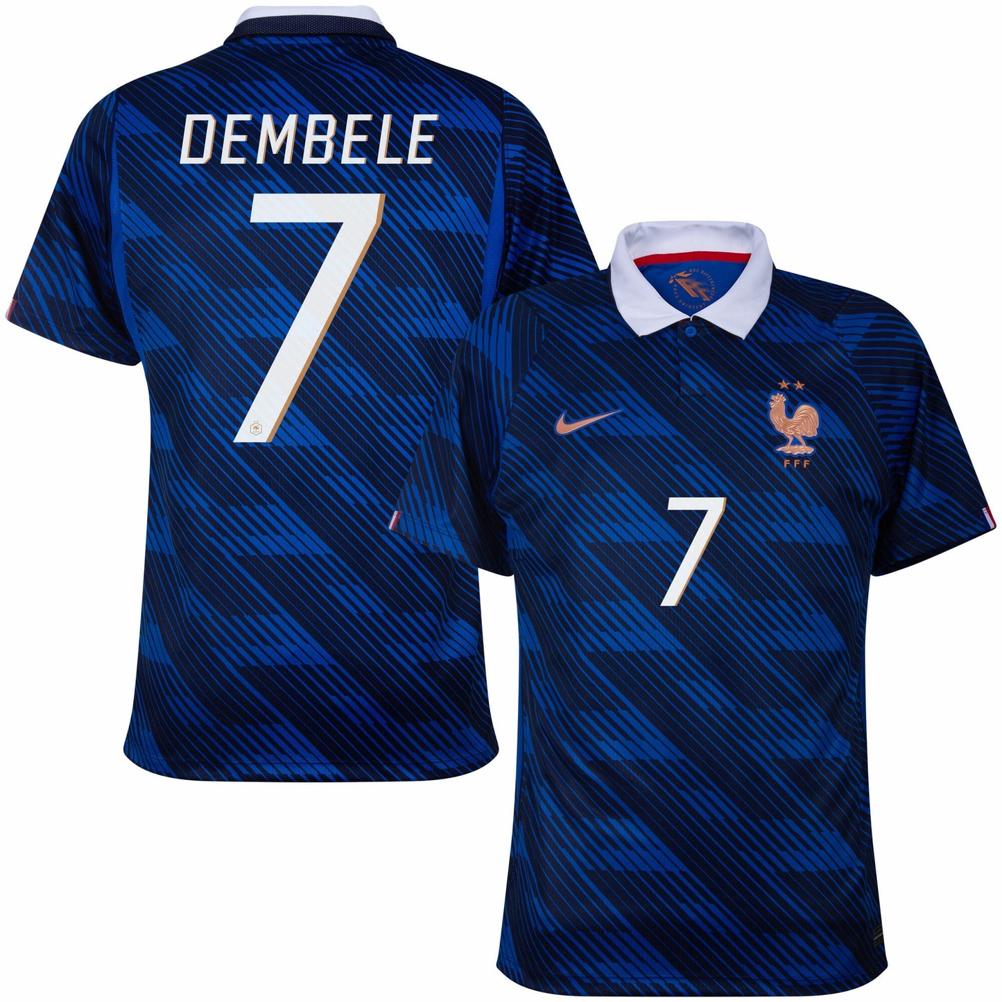 France Home Dembele 7 Fan Jersey 2026-2027 World Cup Go Jersey