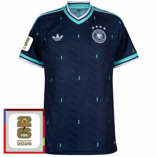 Germany Away Fan Jersey 2026-2027 World Cup 2026 Patch Go Jersey