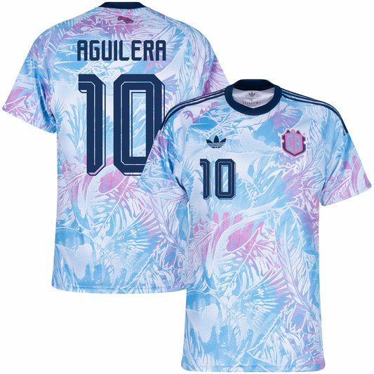 Costa Rica Away Aguilera 10 Shirt 2026-2027 GoJersey
