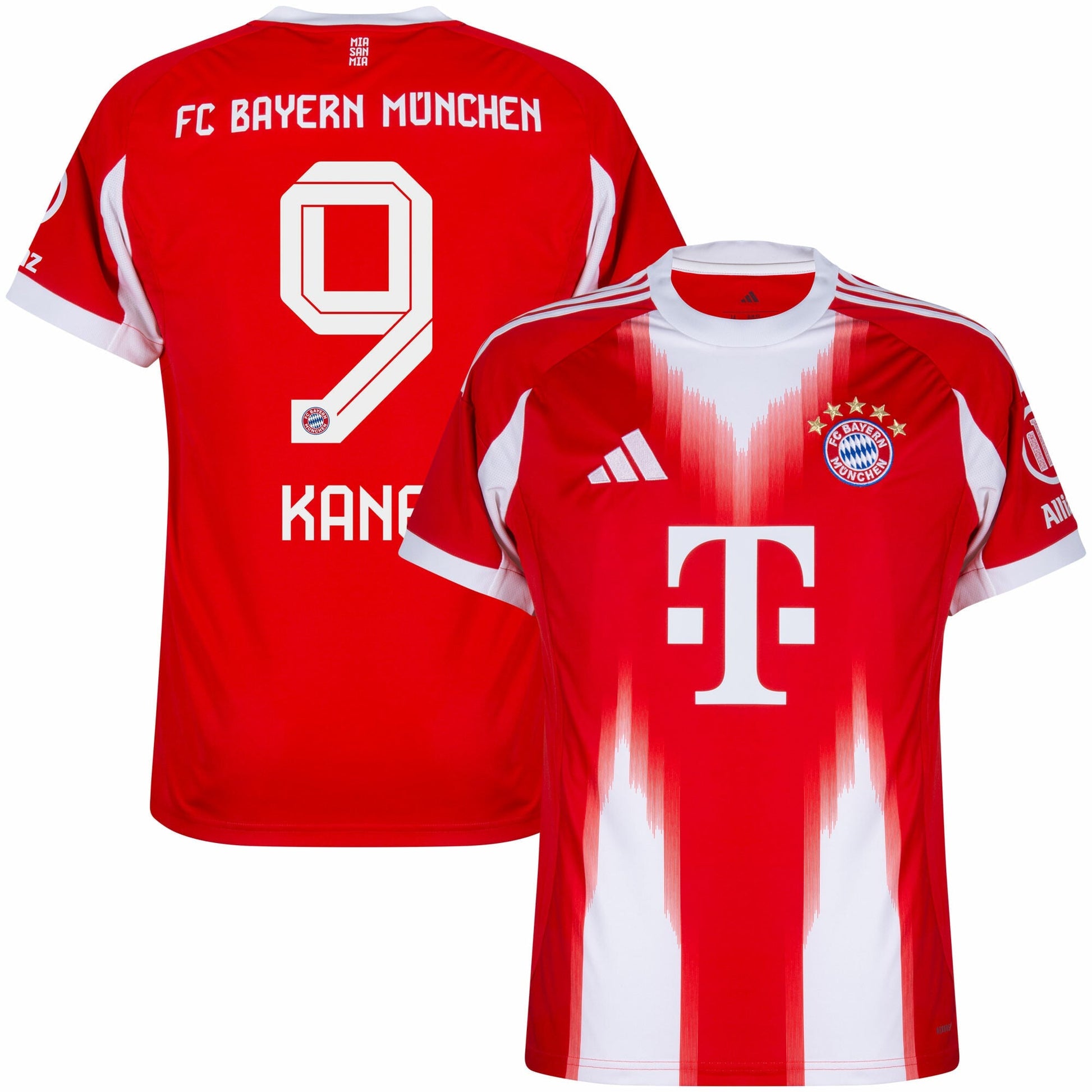 Bayern Munich Home Kane 9 Fan Jersey Shirt 2025-2026 GoJersey