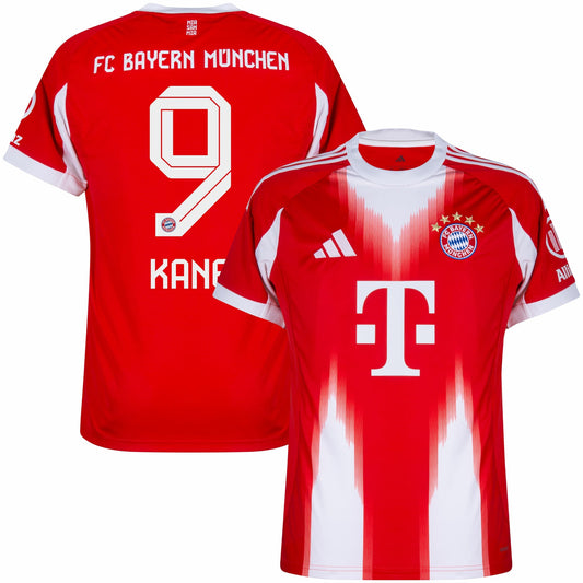 Bayern Munich Home Kane 9 Fan Jersey Shirt 2025-2026 GoJersey