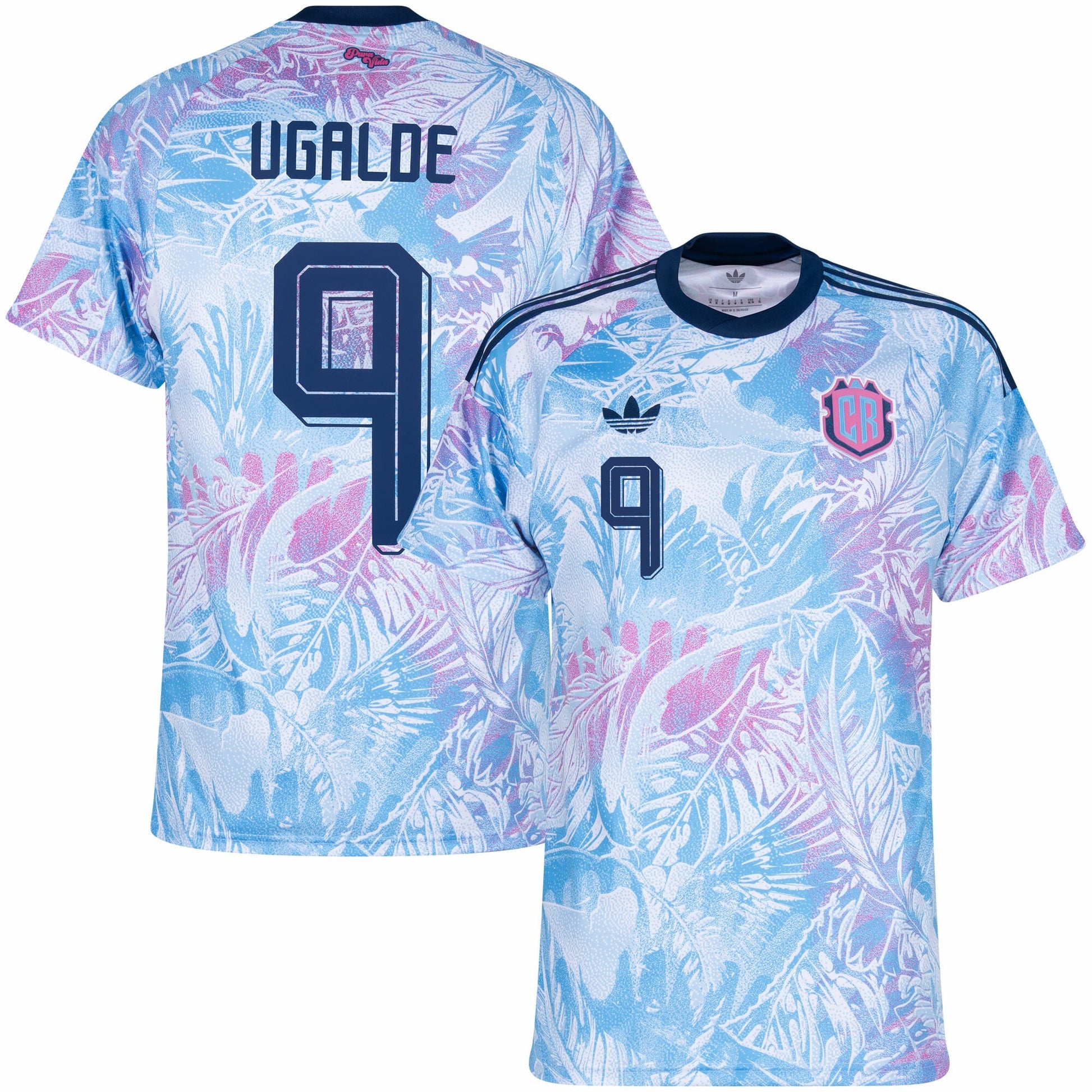 Costa Rica Away Ugalde 9 Shirt 2026-2027 GoJersey