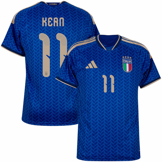 Italy Home Kean 11 Fan Jersey 2026-2027 GoJersey