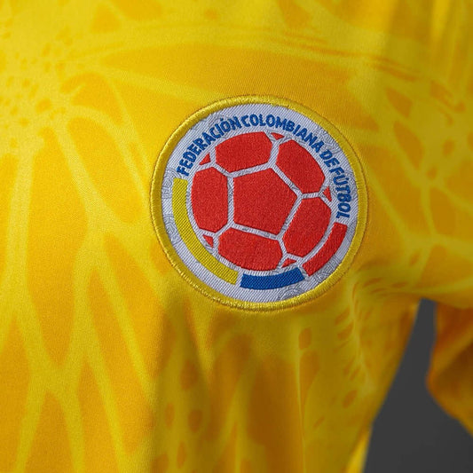 Colombia Home Cropped Jersey Women’s World Cup 2026 Go Jersey