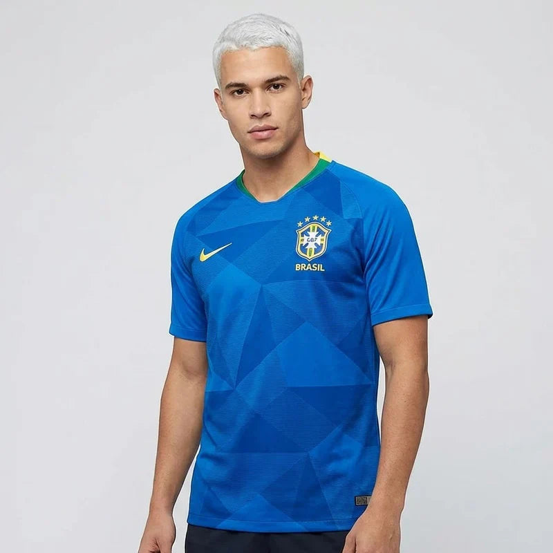Jersey Brazil 2018/19 Away Retro Go Jersey