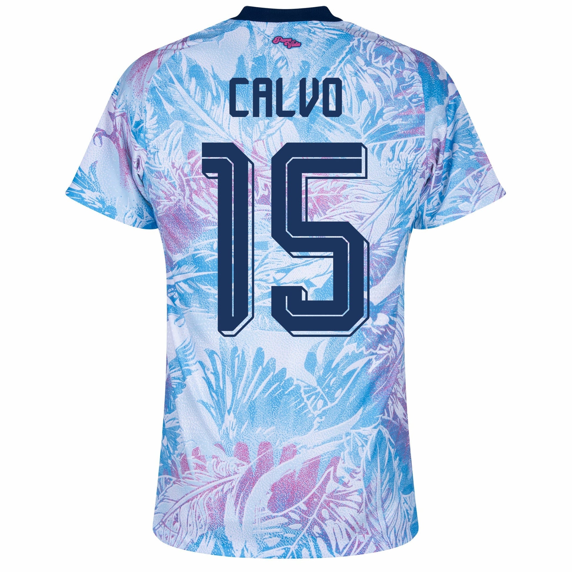 Costa Rica Player Version Away Calvo 15 Shirt 2026-2027 GoJersey