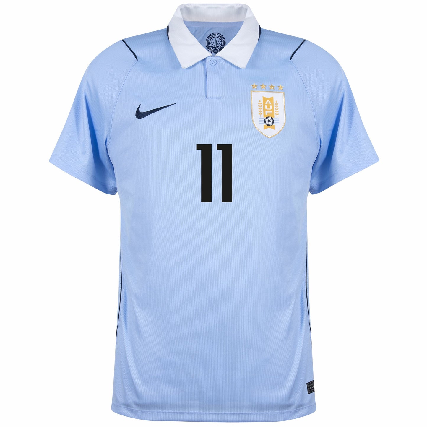 Uruguay Home D. Nunez 11 Fan Jersey Shirt 2026-2027 (Fan Style Printing) Go Jersey
