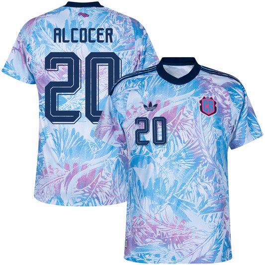 Costa Rica Player Version Away Alcocer 20 Shirt 2026-2027 GoJersey