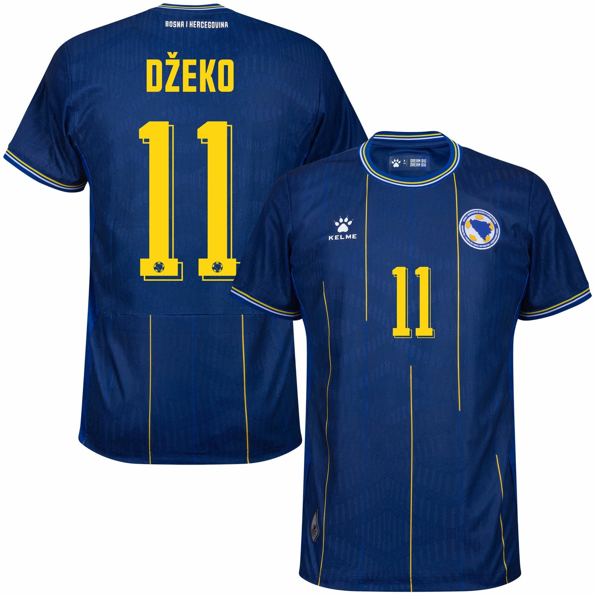 Bosnia & Herzegovina Home Džeko 11 Fan Jersey 2026-2027 World Cup Go Jersey