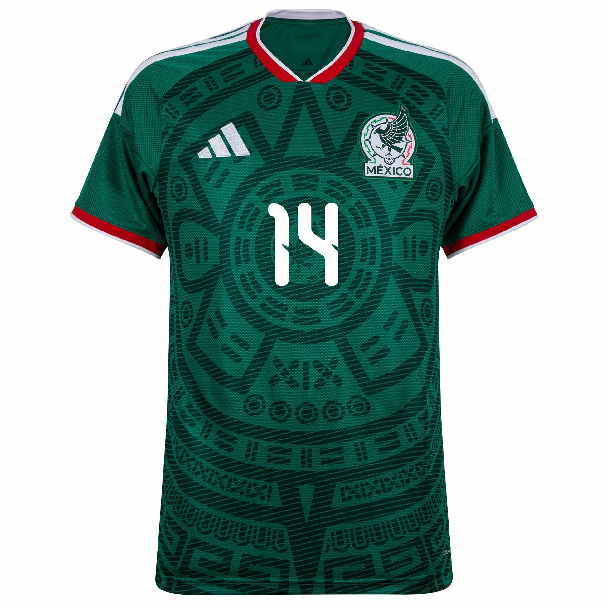 Mexico Home Fan Jersey Chicharito 14 Shirt 2026-2027 GoJersey