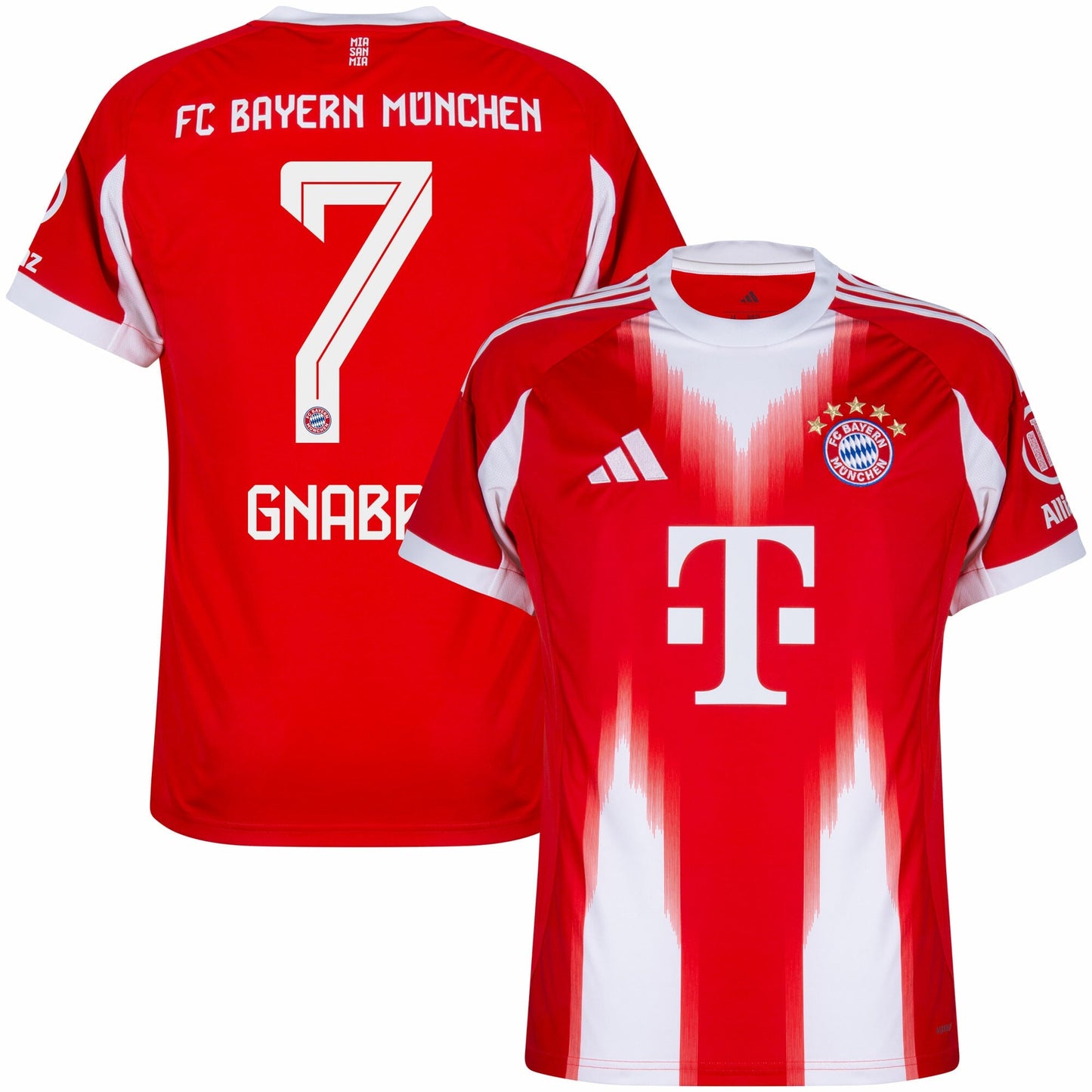 Bayern Munich Home Gnabry 7 Fan Jersey Shirt 2025-2026 GoJersey