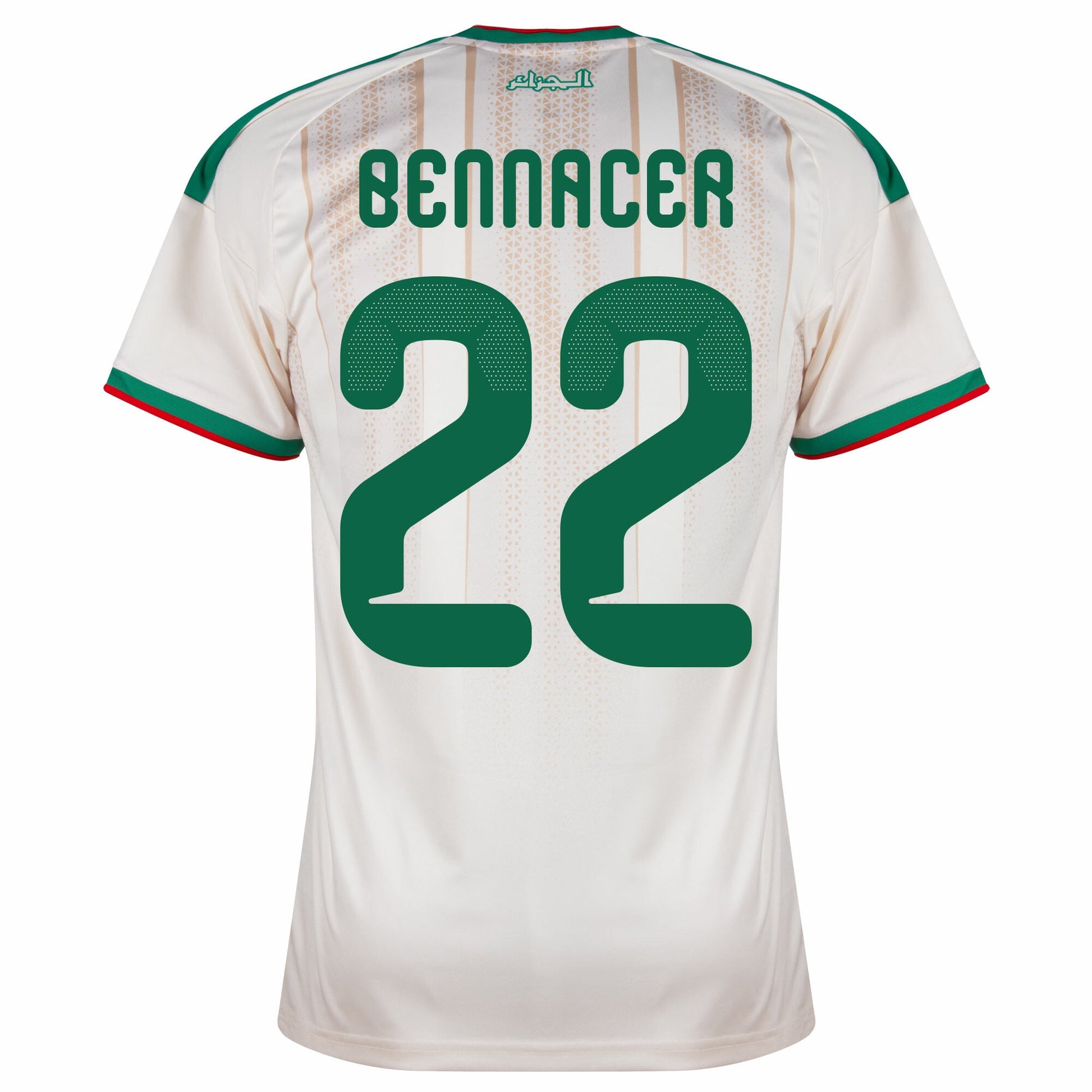Algeria Home Fan Jersey Bennacer 22 Shirt 2026-2027 GoJersey
