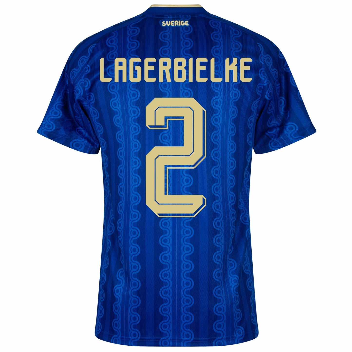 Sweden Home Lagerbielke 2 Fan Jersey 2026-2027 GoJersey