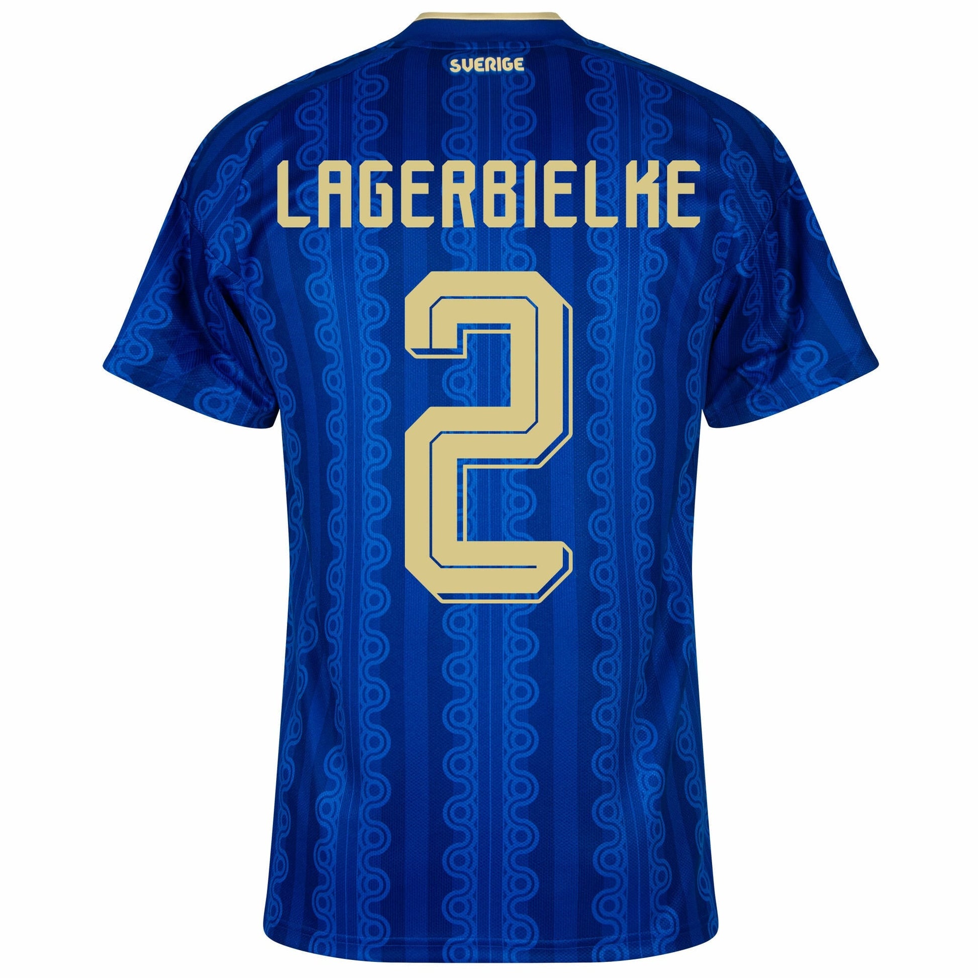 Sweden Home Lagerbielke 2 Fan Jersey 2026-2027 GoJersey