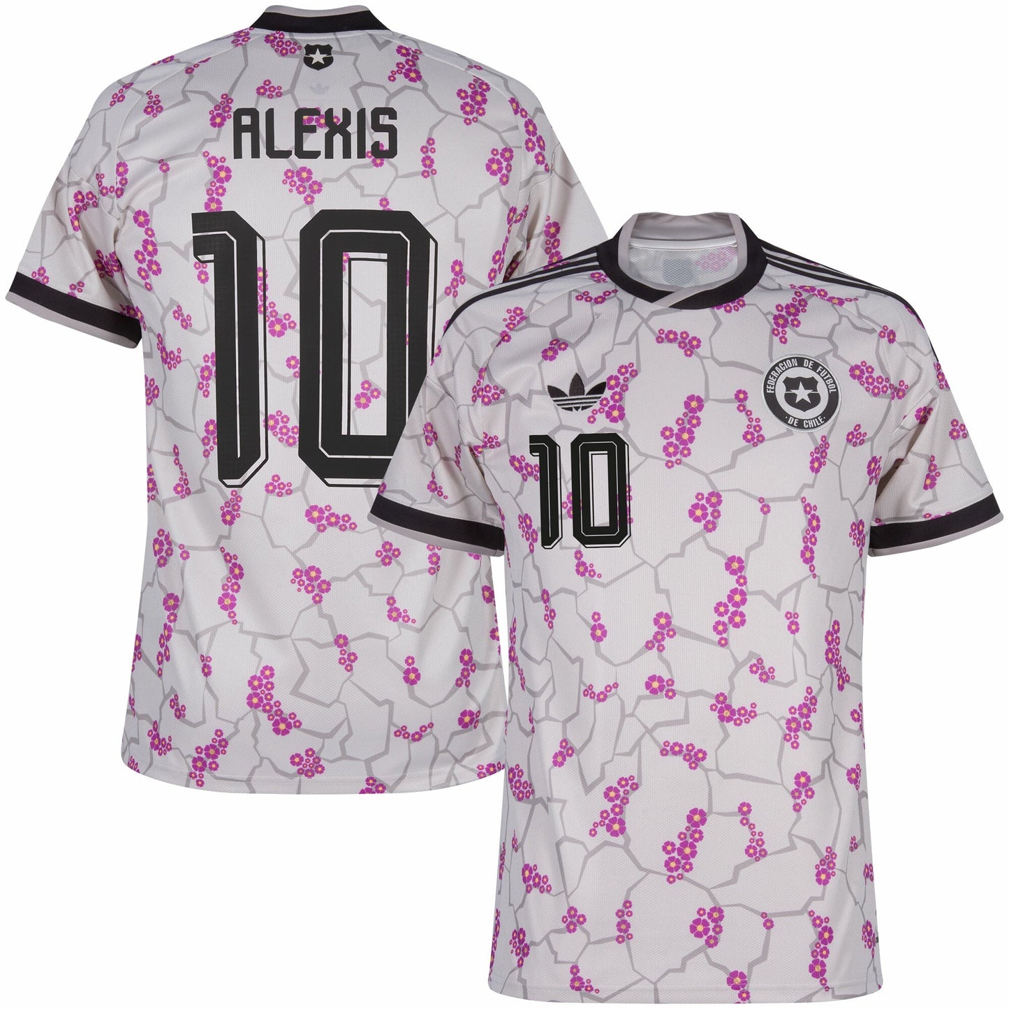 Chile Away Fan Jersey Alexis 10 Shirt 2026-2027 GoJersey