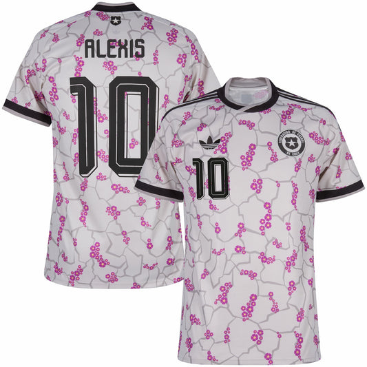 Chile Away Fan Jersey Alexis 10 Shirt 2026-2027 GoJersey