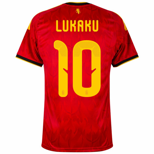 Belgium Home Fan Jersey Lukaku 10 Shirt 2026-2027 GoJersey