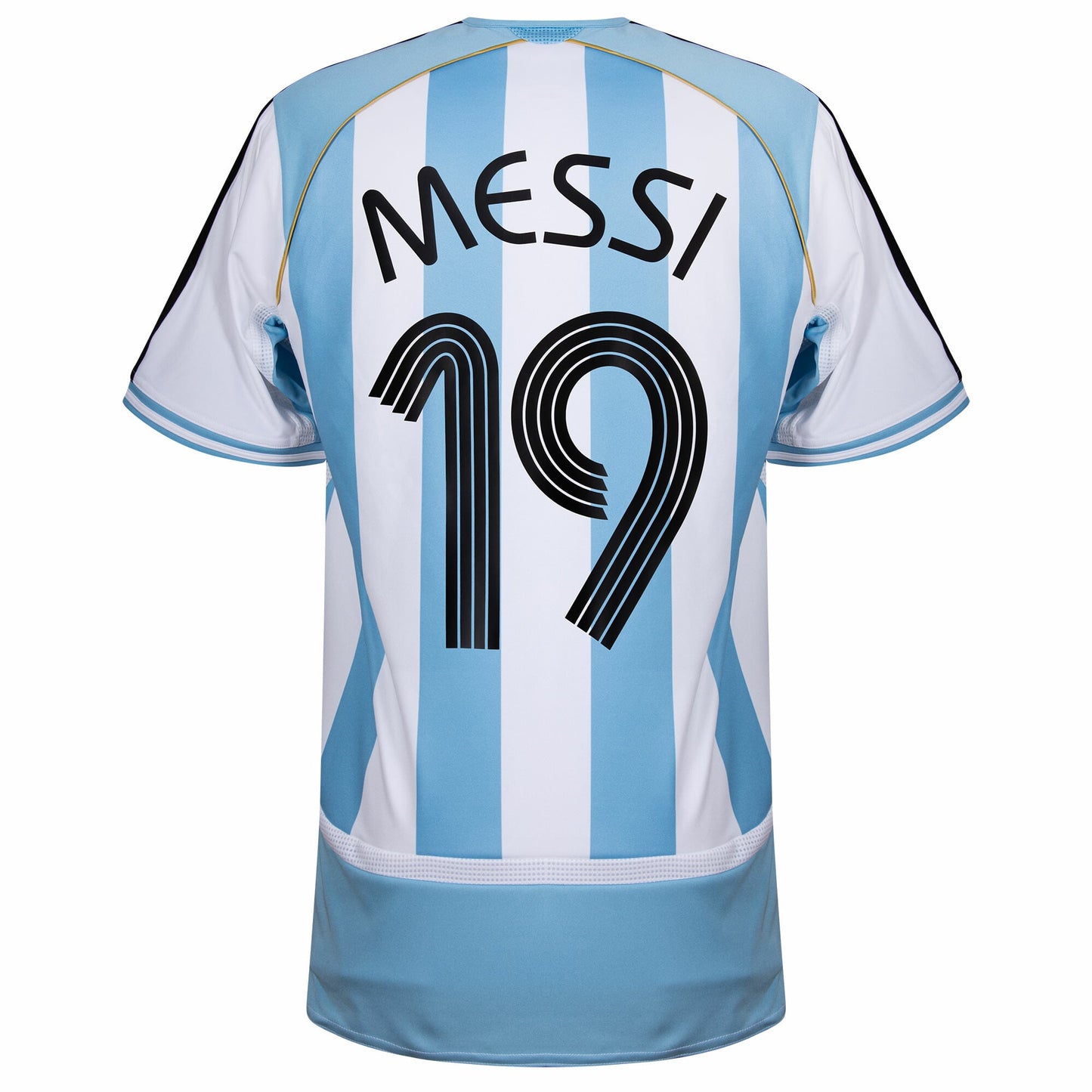 Argentina Home Messi 19 Shirt 2006 (Reissue) Go Jersey