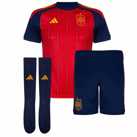Kids kit Spain Home Fan Jersey 2026 World Cup Go Jersey