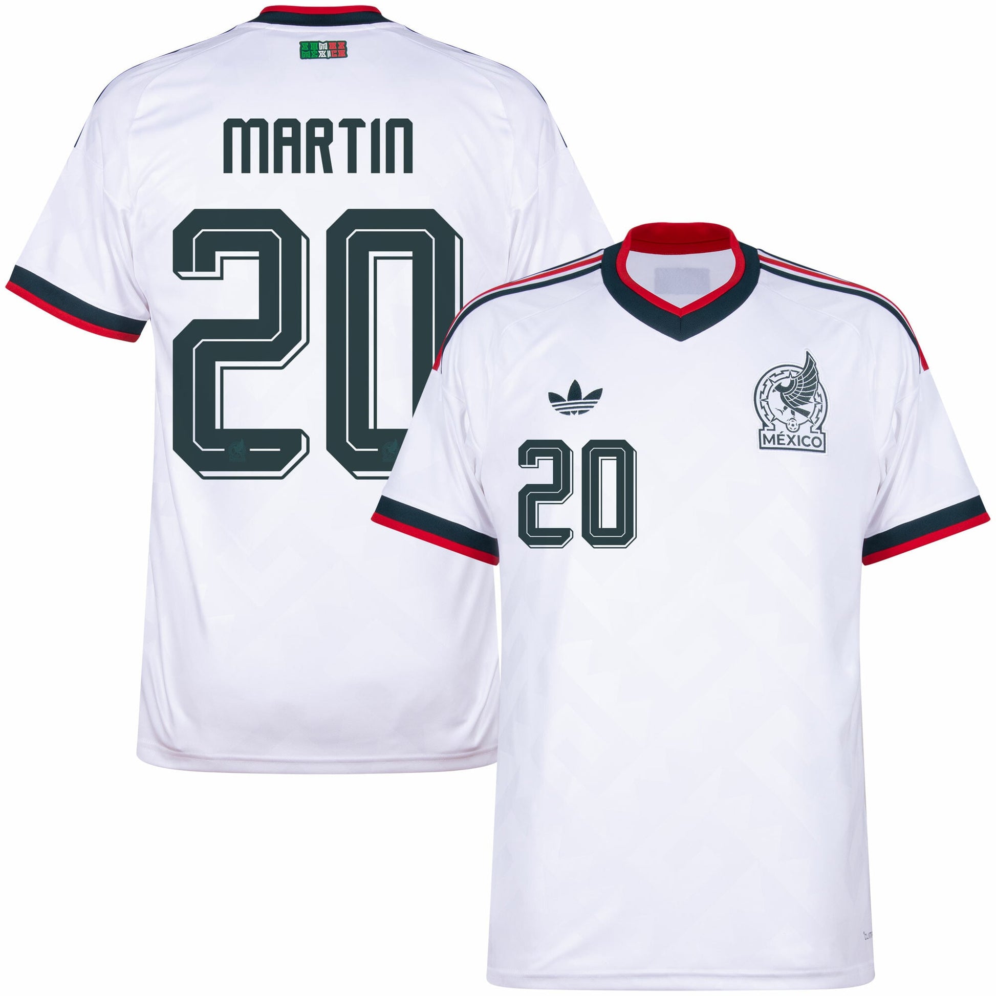 Mexico Away Fan Jersey Martin 20 Shirt 2026-2027 GoJersey
