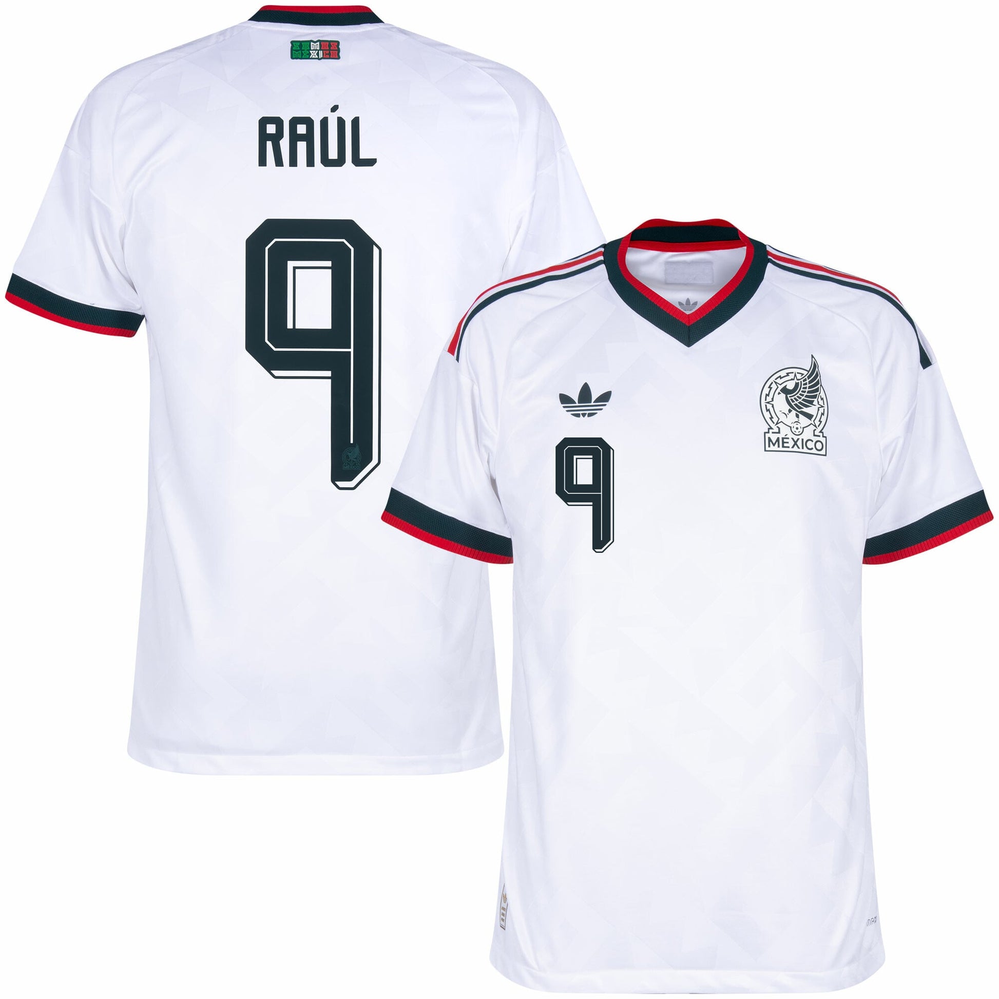 Mexico Player Version Away Raúl 9 Shirt 2026-2027 GoJersey