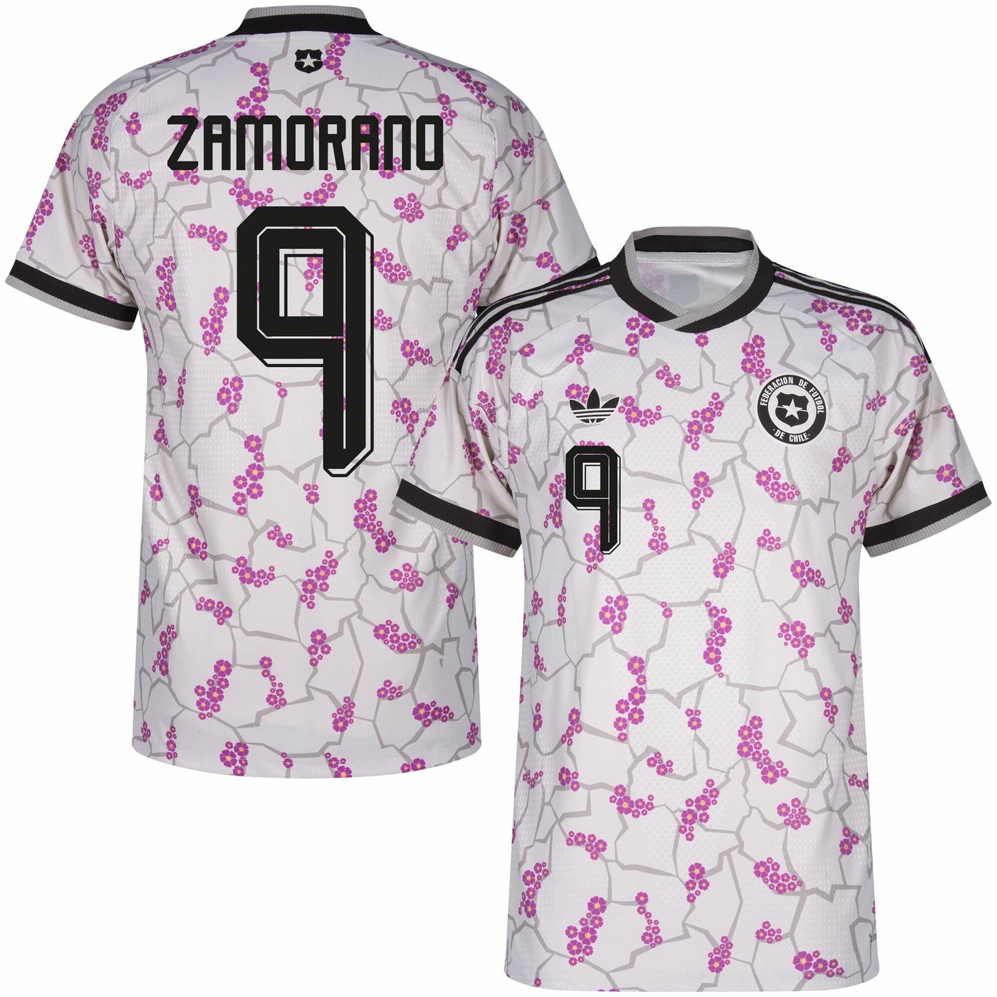 Chile Player Version Away Zamorano 9 Shirt 2026-2027 GoJersey