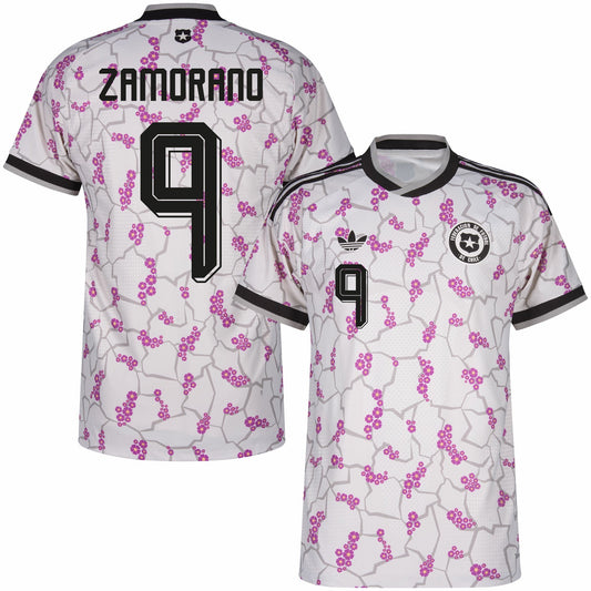 Chile Player Version Away Zamorano 9 Shirt 2026-2027 GoJersey