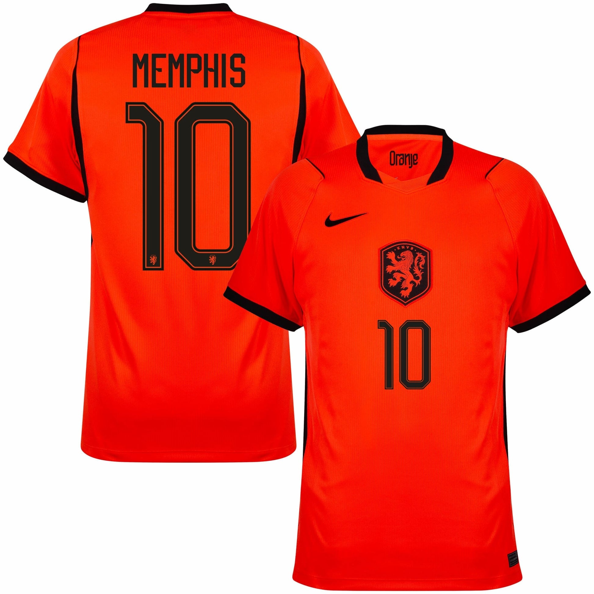 Holland Home Memphis 10 Fan Jersey 2026-2027 World Cup Go Jersey