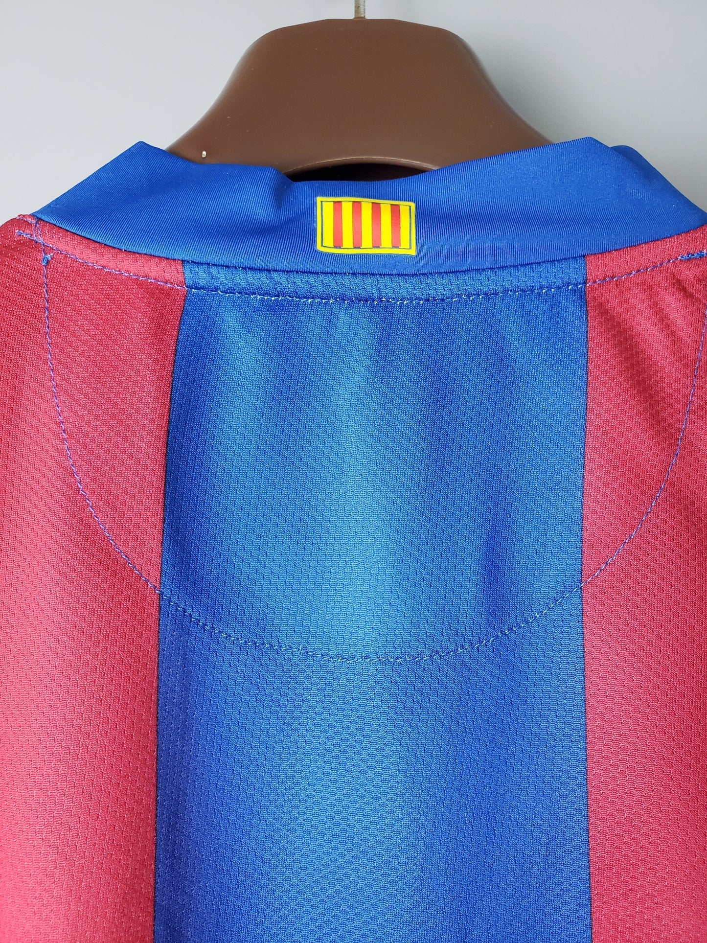 Jersey Longsleeve Barcelona 07/08 Grená Go Jersey