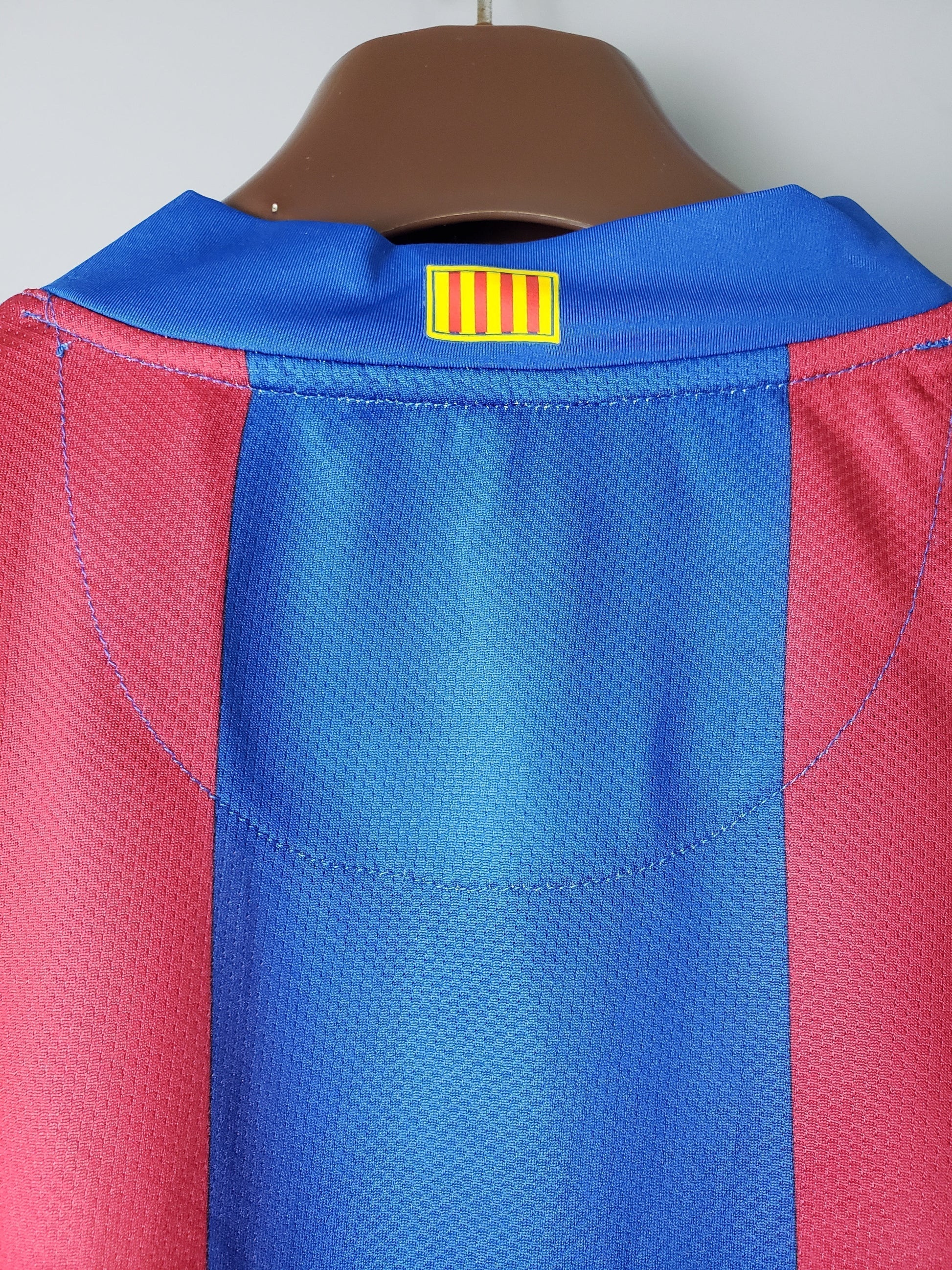 Jersey Longsleeve Barcelona 07/08 Grená Go Jersey