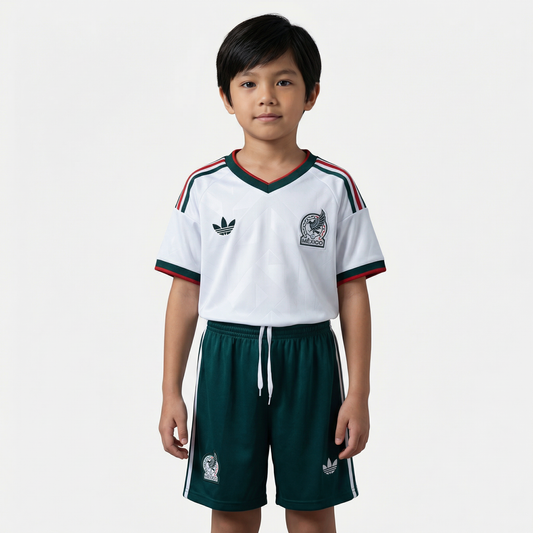 Kids Kit Mexico 2026/27 Fan Go Jersey