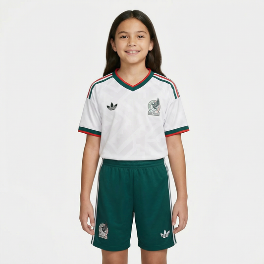 Kids Kit Mexico 2026/27 Fan Woman Go Jersey