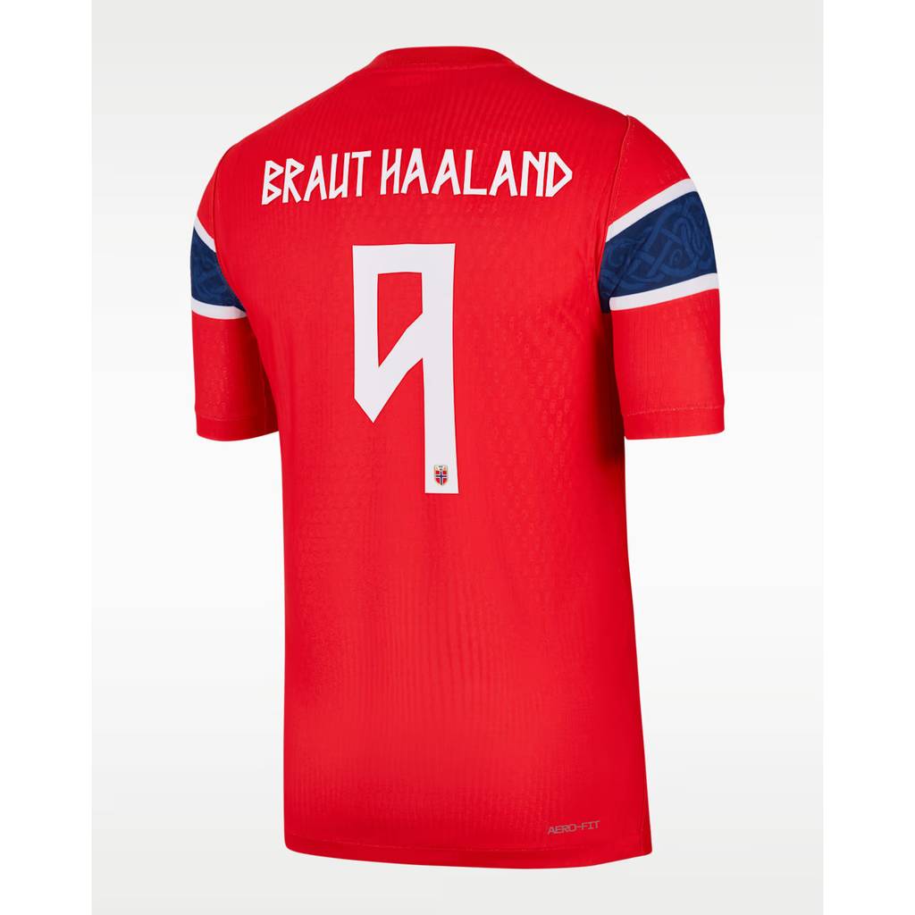 Norway Home Braut Haaland 9 Fan Jersey 2026-2027 World Cup Go Jersey