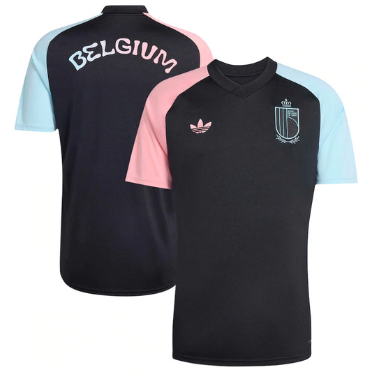Belgium National Team 2026 Pre-Match Top - Black