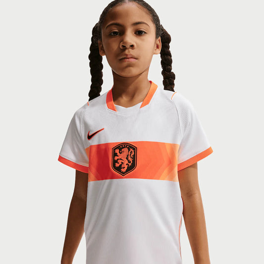 Netherlands National Team Nike Youth 2026 Away Stadium Jersey - White