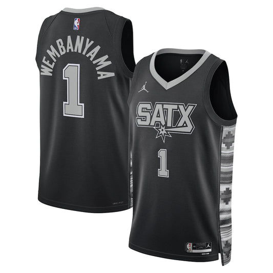 Victor Wembanyama San Antonio Spurs Unisex - Statement Edition - Black