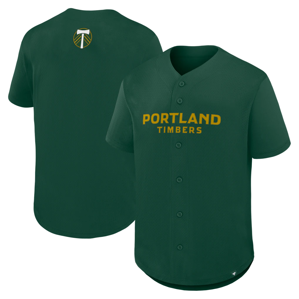 Portland Timbers Maximum Intensity Button-Up Jersey - Green