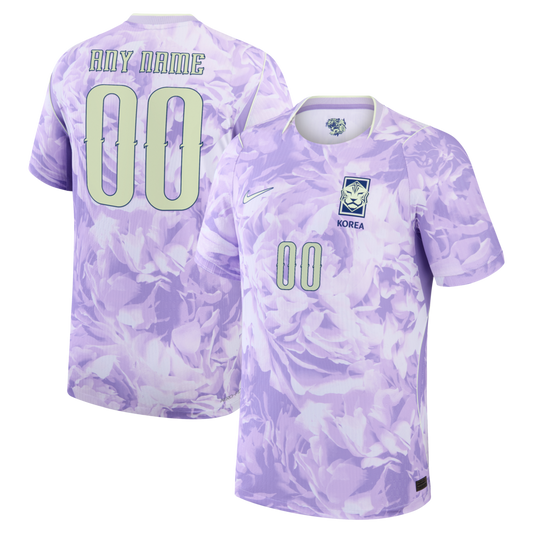 South Korea National Team 2026 Away Match Custom Jersey - Purple