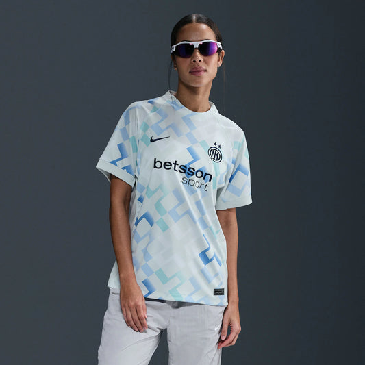 Inter Milan Nike Women's 2025/26 Away Jersey - Aqua