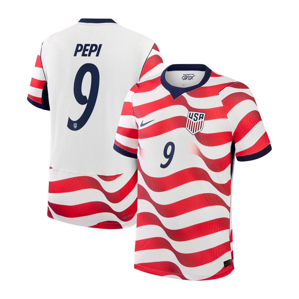 Ricardo Pepi USMNT 2026 Home Match - White