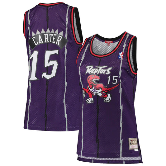 Vince Carter Toronto Raptors Women's 1998/99 Hardwood Classics - Purple