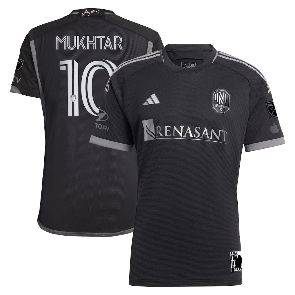Hany Mukhtar Nashville SC 2023 Man In Black Kit Player Jersey - Black