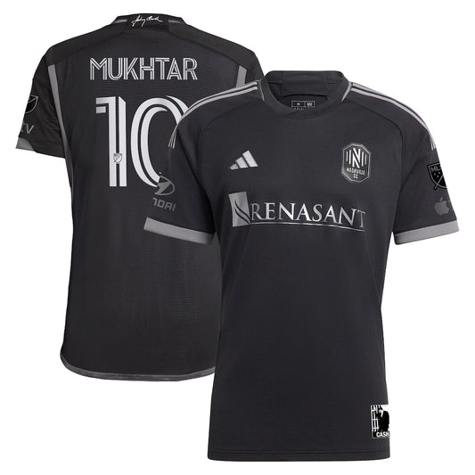 Hany Mukhtar Nashville SC 2023 Man In Black Kit Player Jersey - Black