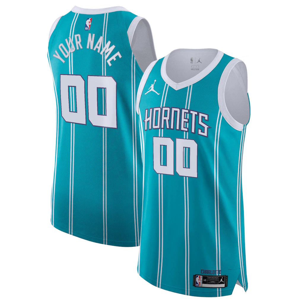 Charlotte Hornets 2020/21 Custom Jersey Teal - Icon Edition