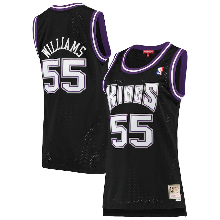 Jason Williams Sacramento Kings Women's 2000/01 Hardwood Classics - Black