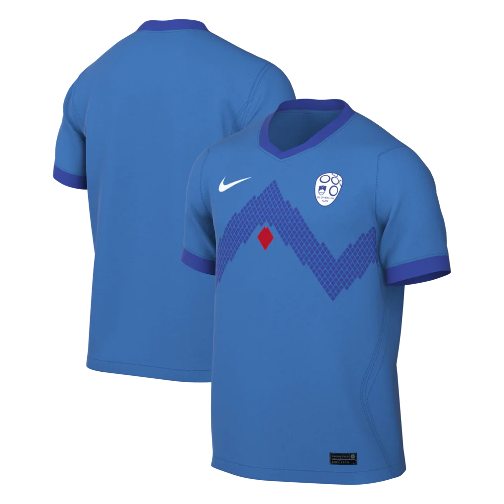 Slovenia National Team Nike 2026 Away Stadium Jersey - Blue
