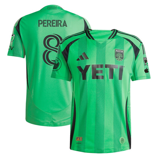 Daniel Pereira Austin FC 2025 The Heartbeat Kit Player Jersey - Green