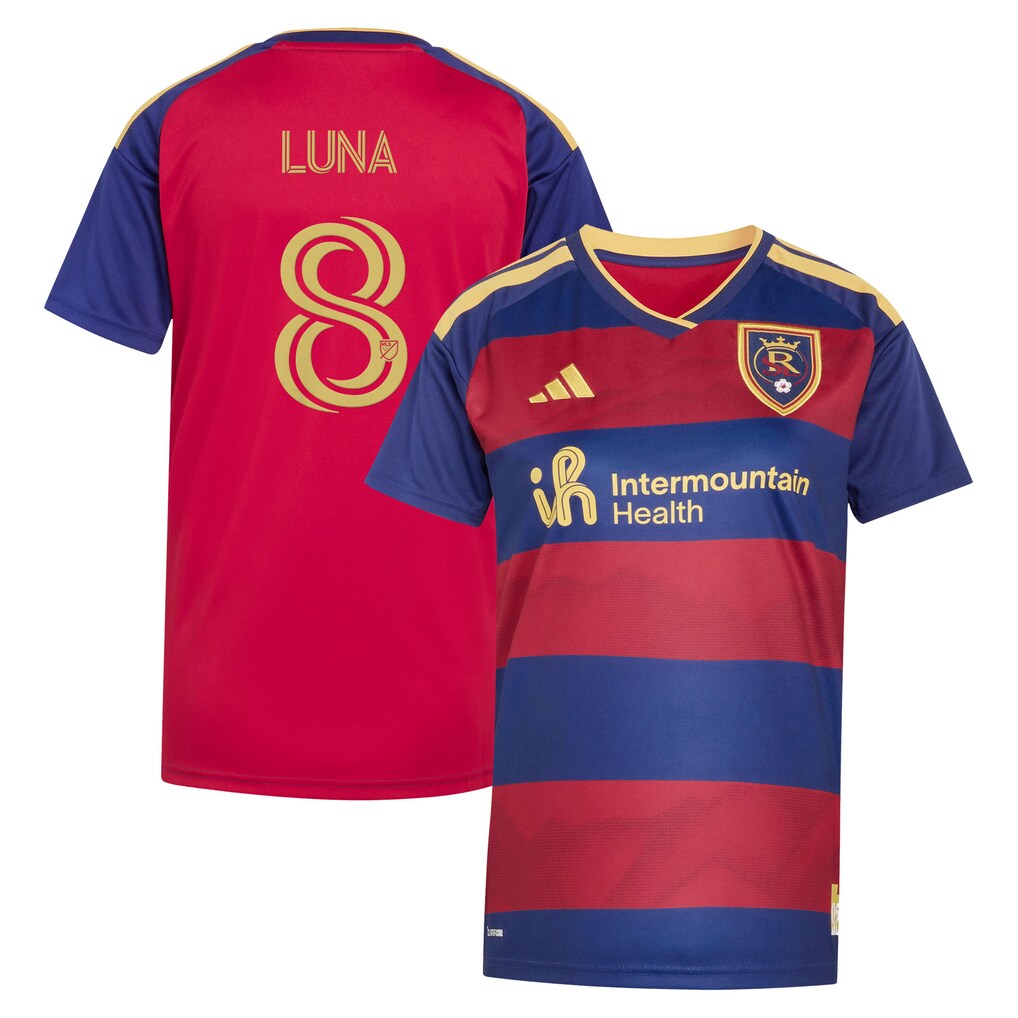 Diego Luna Real Salt Lake adidas Women's 2026 DNA Kit Player Jersey - Red