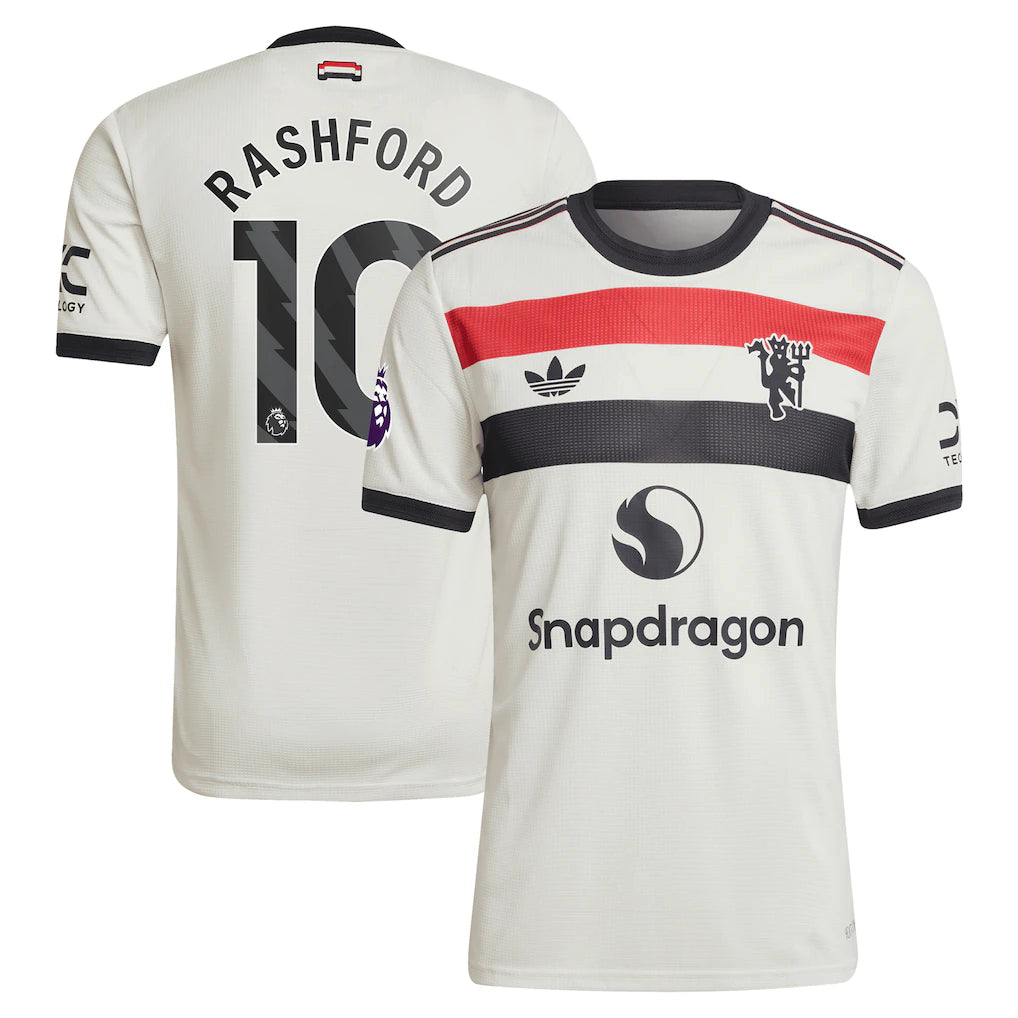Marcus Rashford Manchester United 2024/25 Third - Cream