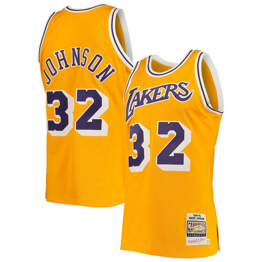 Magic Johnson Los Angeles Lakers 1984/85 Hardwood Classics - Gold